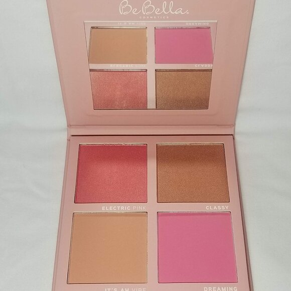 Be Bella Cosmetics - Light Blushed Color Quad - Picture 1 of 9